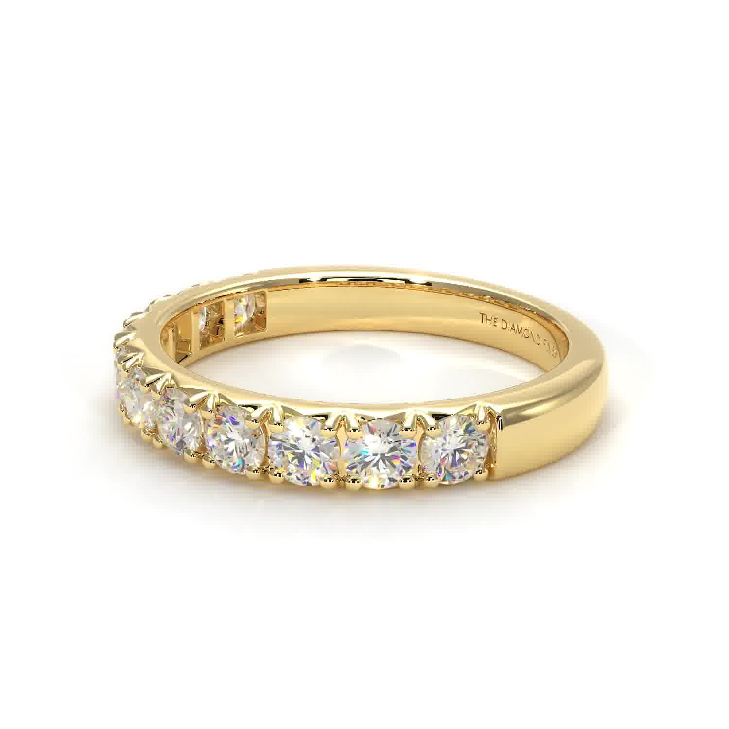 Alodia - Lab Grown Yellow Gold