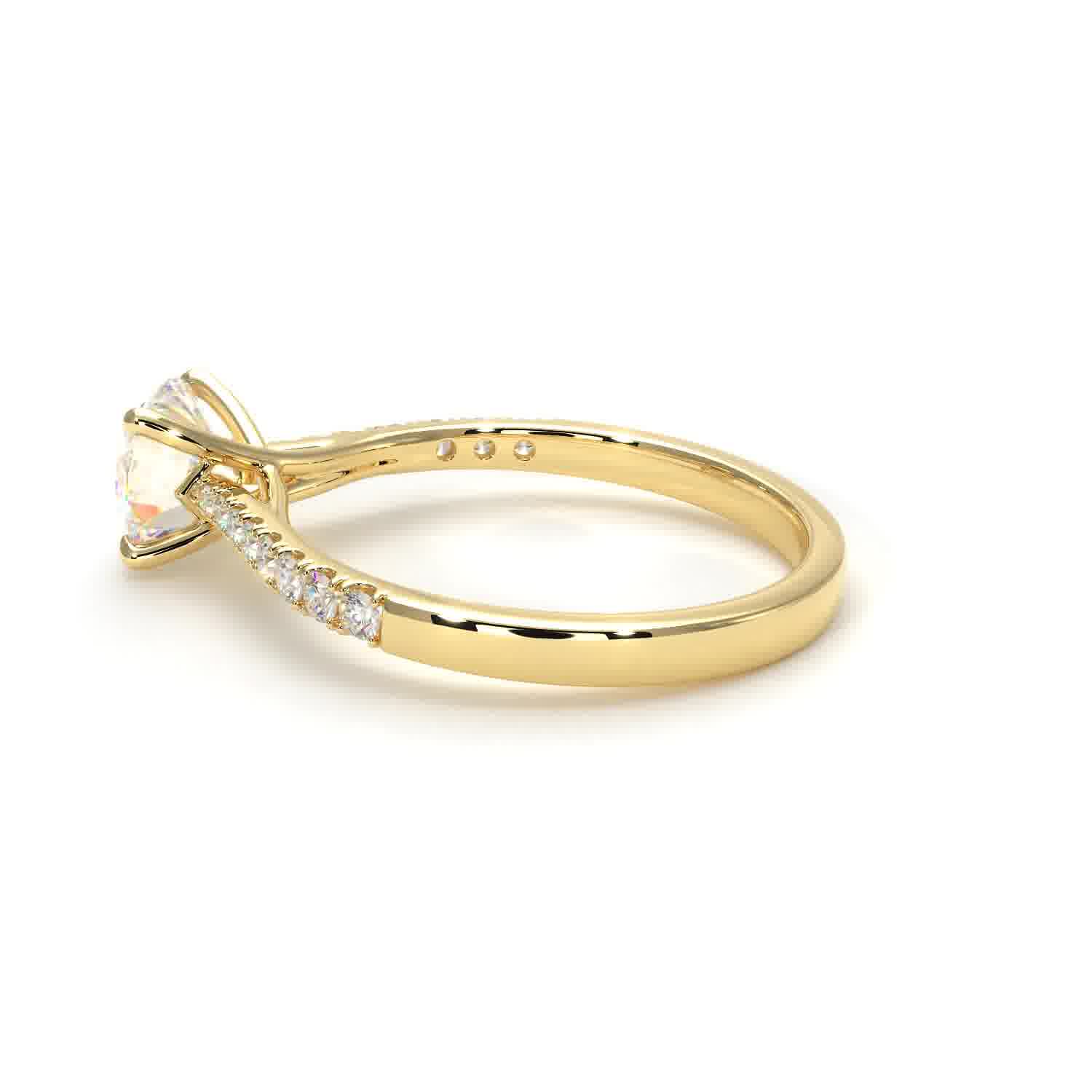 Celine Yellow Gold