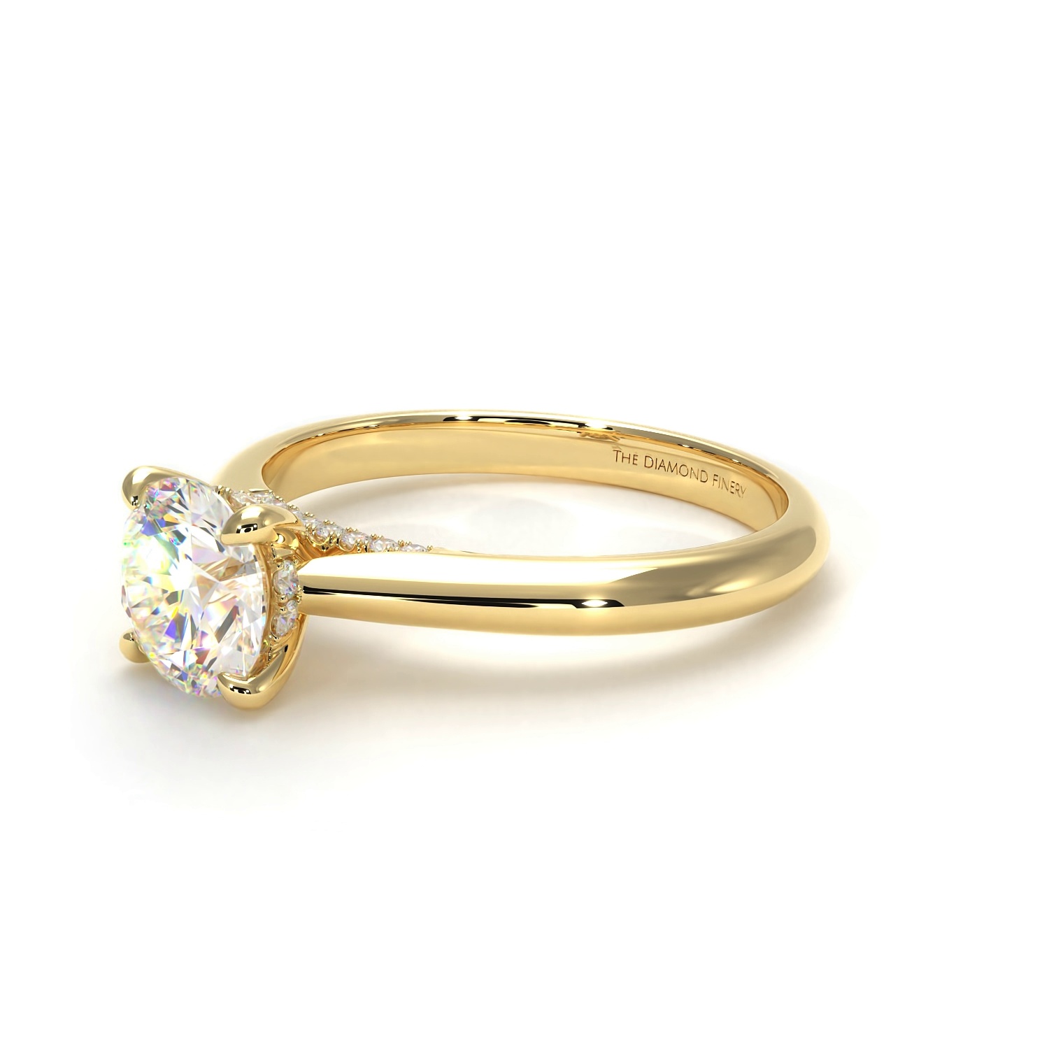 Elise Yellow Gold