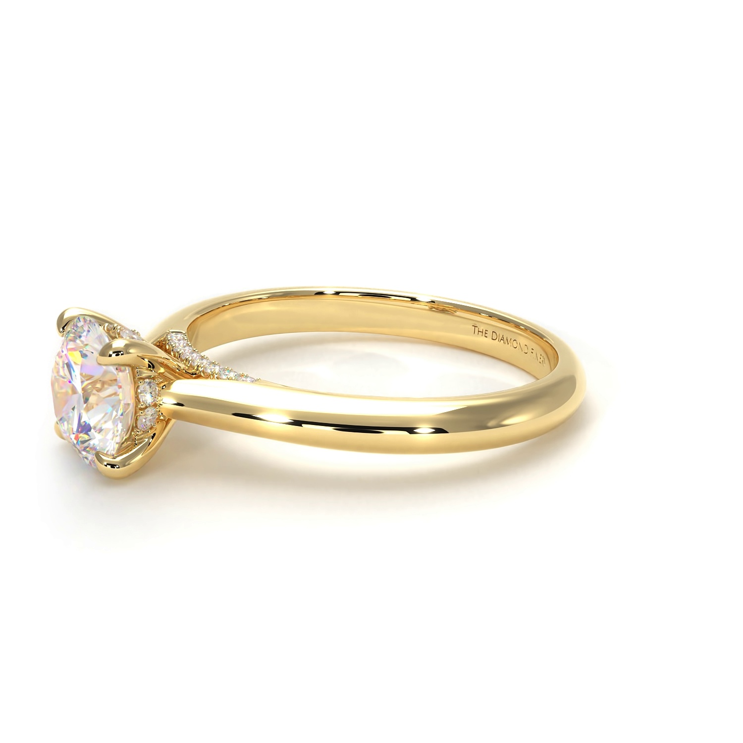 Elise Yellow Gold