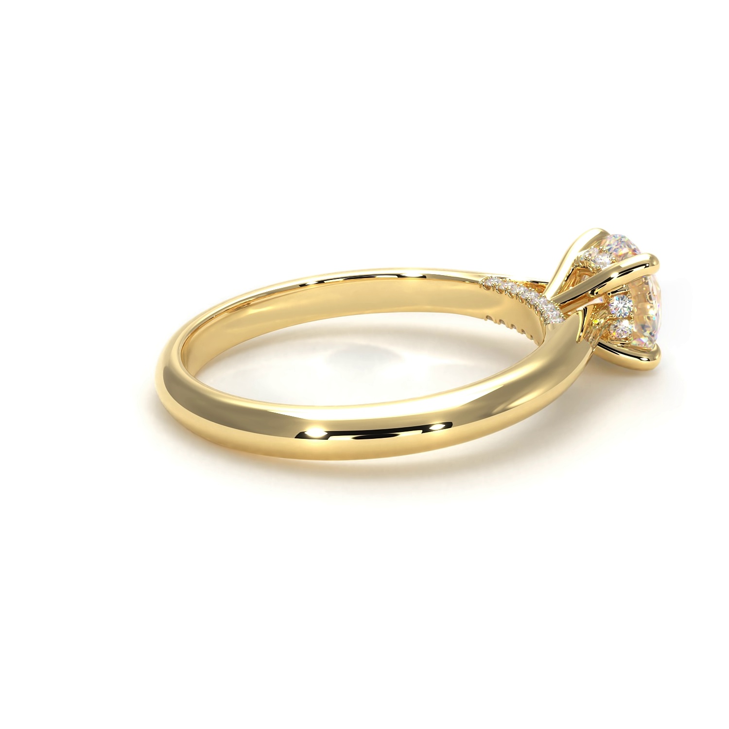 Elise Yellow Gold