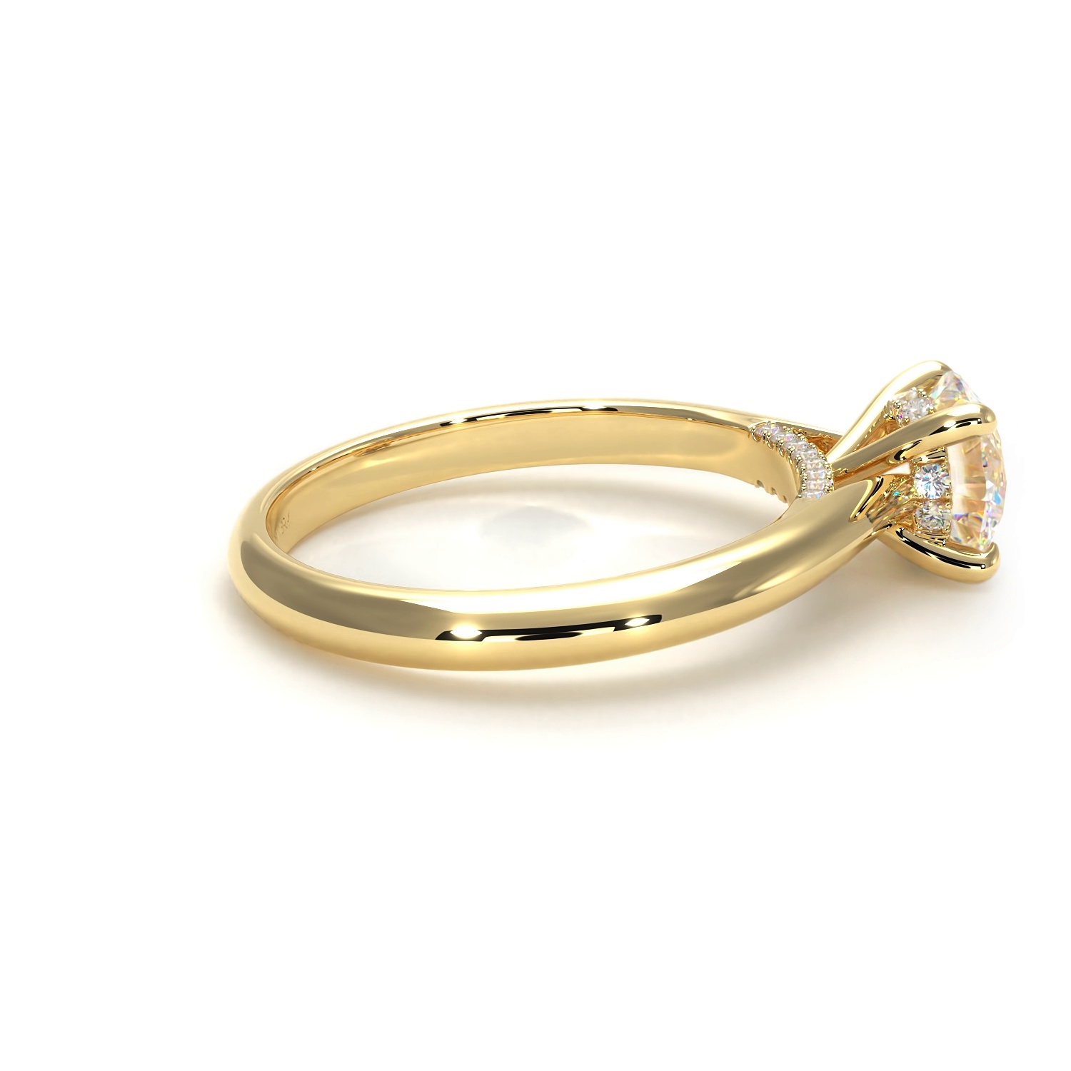 Elise Yellow Gold