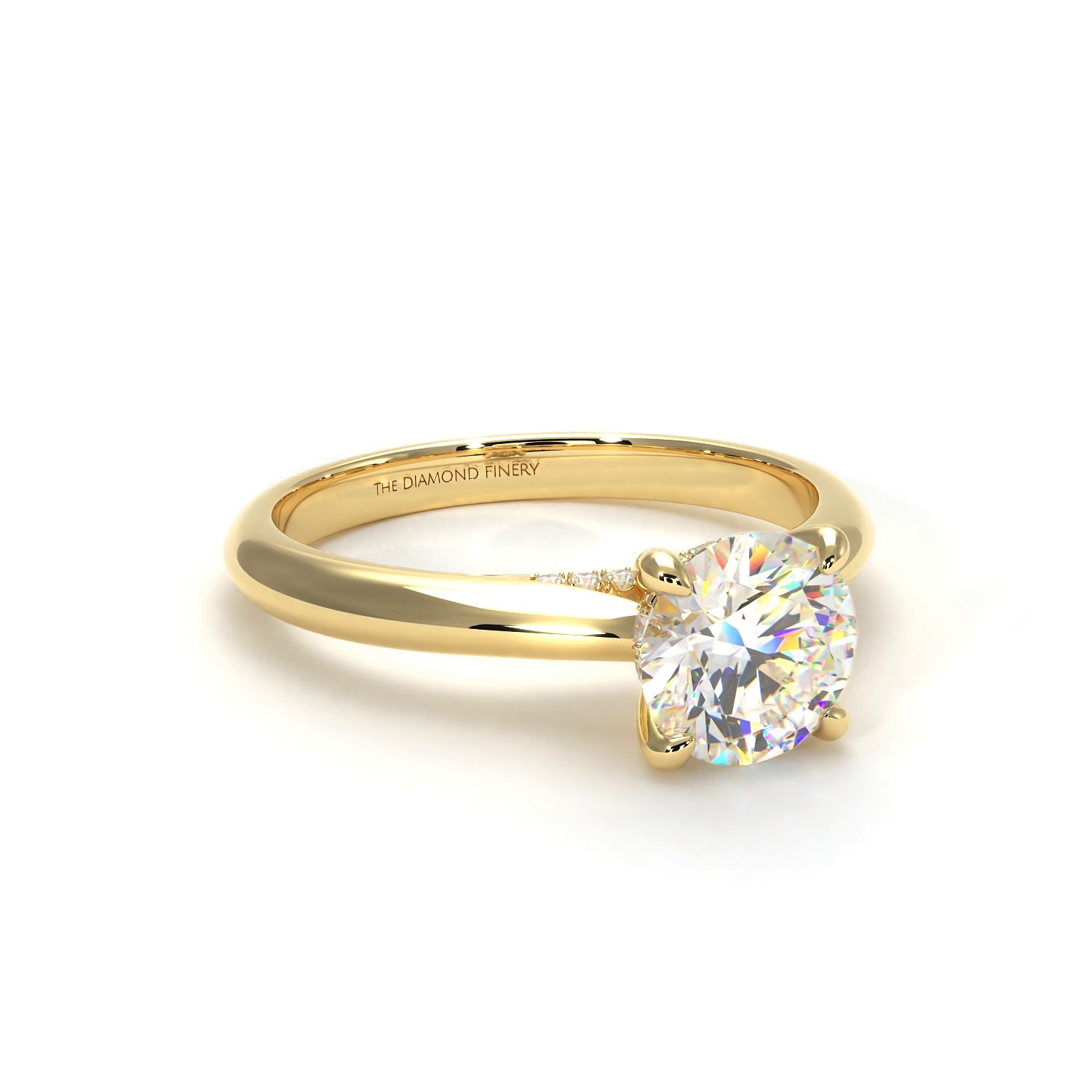 Elise Yellow Gold