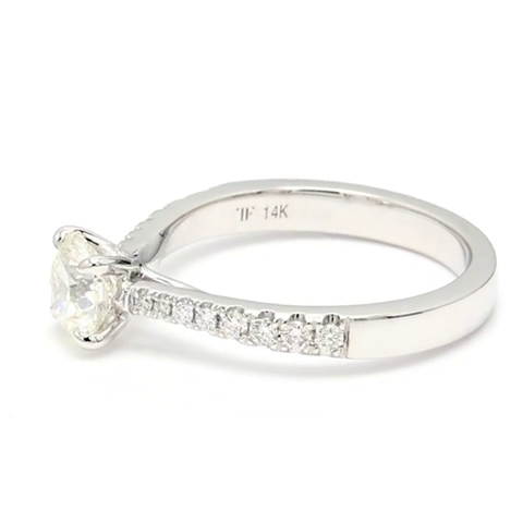 0.9ct Celine Size 6.5 White Frame 2