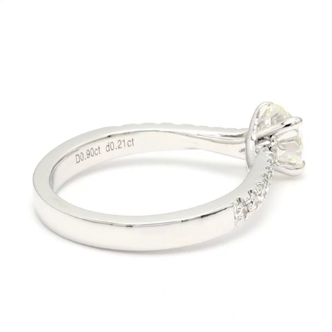 0.9ct Celine Size 6.5 White Frame 7