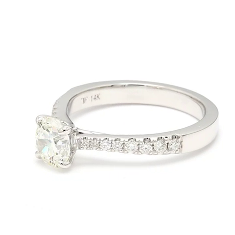 0.9ct Celine Size 6.5 White Frame 12