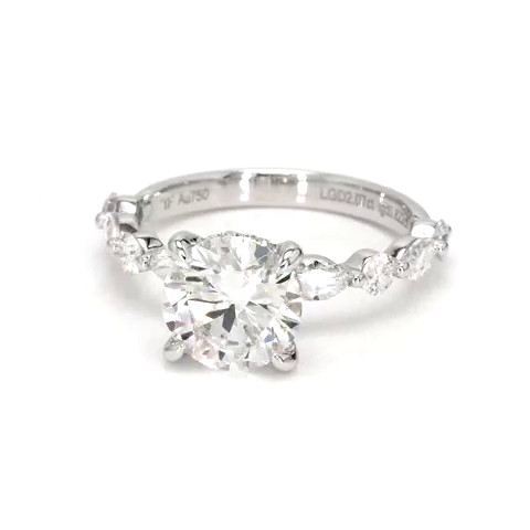 2.07ct Isabella Size 6.5 White Frame 11