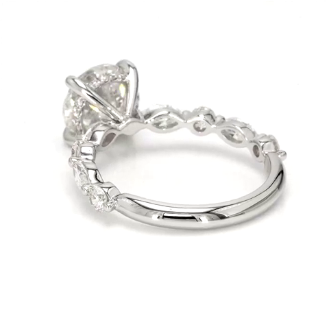 2.07ct Isabella Size 6.5 White Frame 15