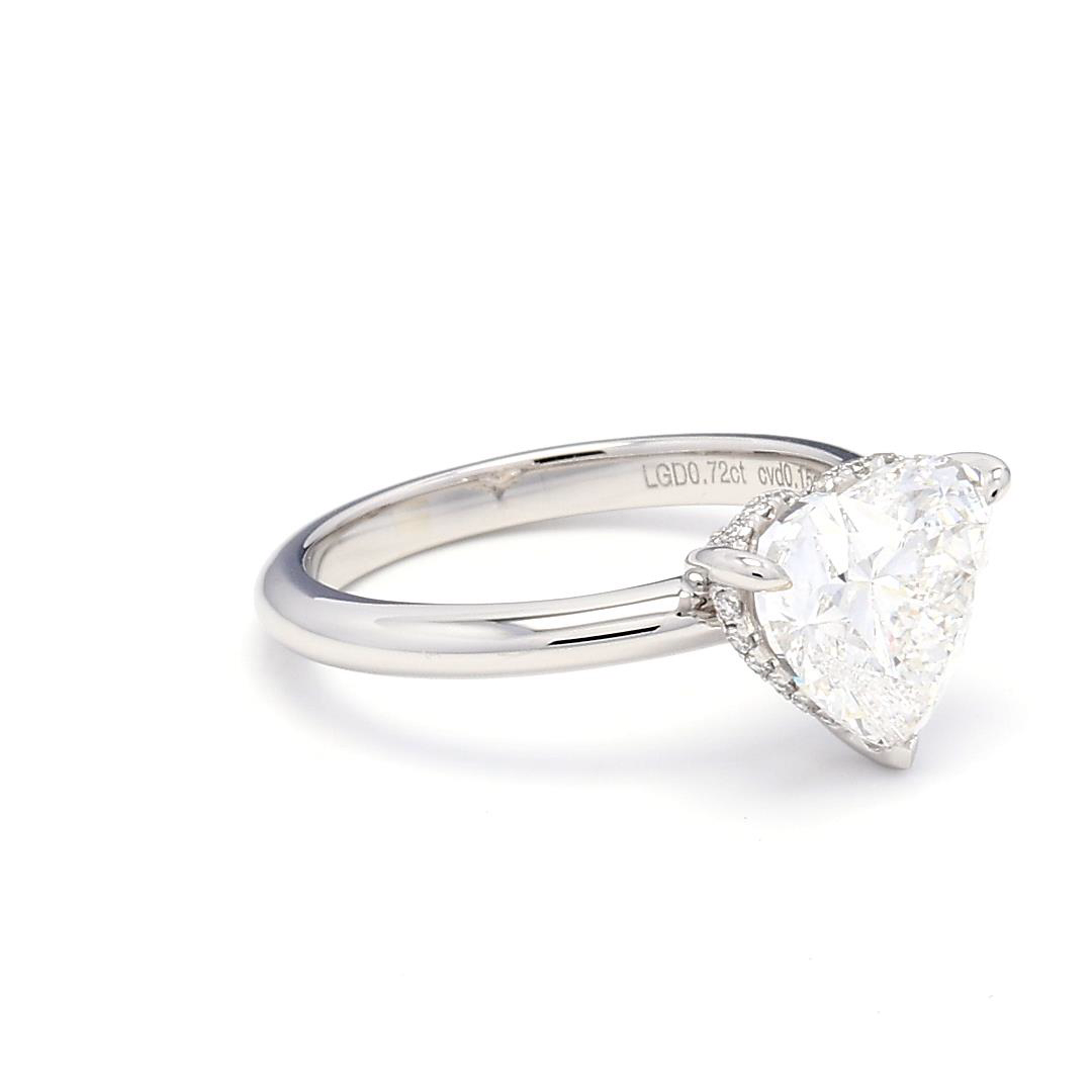 2.72ct Hailey Size 6.5 White Frame 20