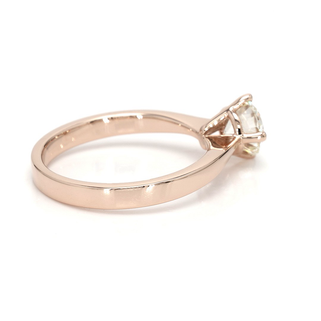 0.8ct Miel Size 5.5 Rose Frame 18