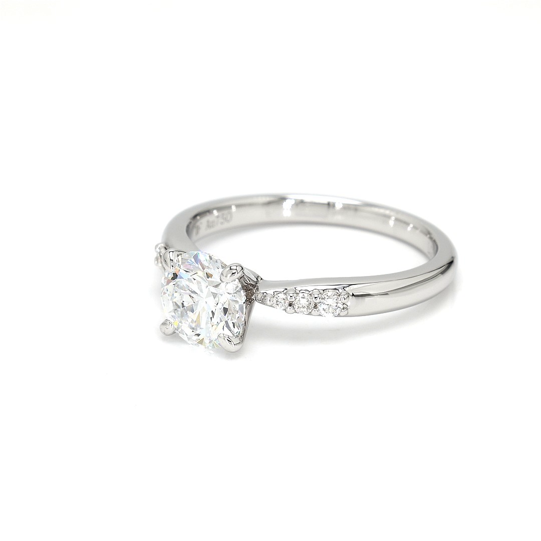 18K 1.09 ct E VVS2 P86,273 White Frame 1