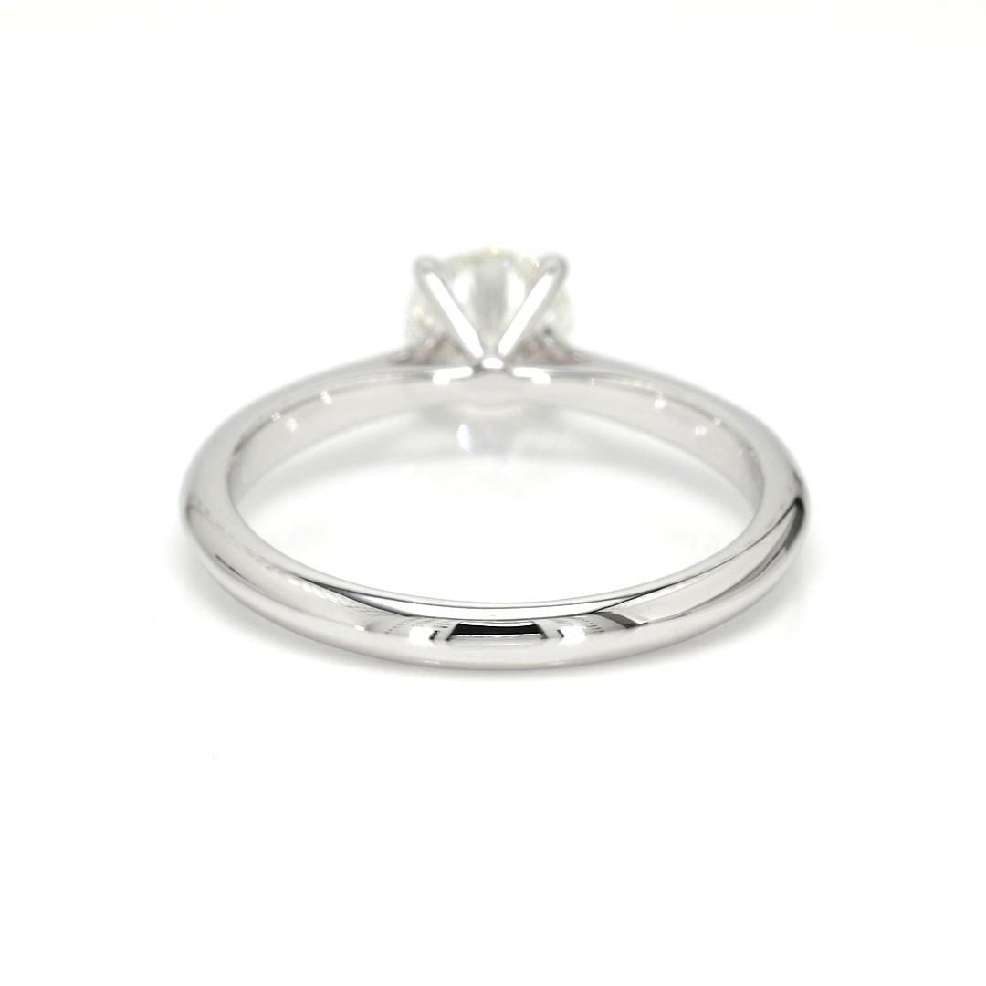 18K 0.74ct Round  Shaped Florence Ring White Frame 16