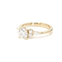 18K 1.09ct Round Shaped Noelle Ring Yellow