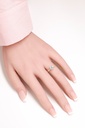 18K 1ct Round  Shaped Yves Ring Yellow