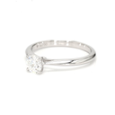 18K 0.52ct Round  Shaped Florence Ring White