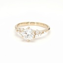 18K 1.06ct Round  Shaped Sophie Ring Yellow