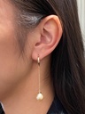 Dark Champagne Pearl Dangling