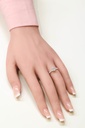 18K 1.05ct E VS1  Round  Shaped Maya White