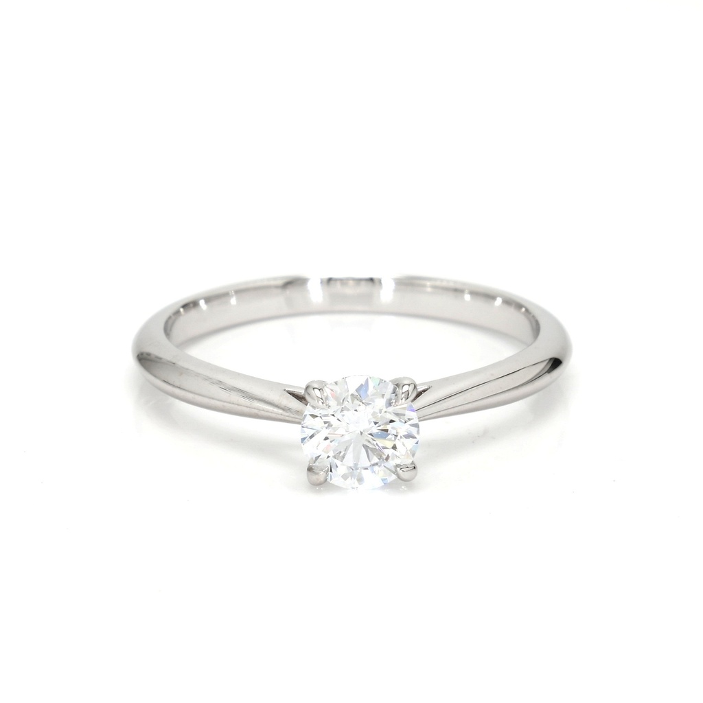 18K 0.53ct Round Shaped Florence Ring