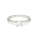 18K 0.53ct Round Shaped Florence Ring