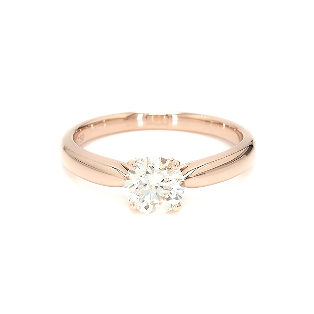 18K 0.76ct Round Shaped Diane Ring