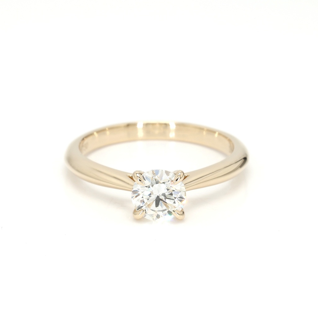 18K 0.7ct Round Shaped Florence Ring