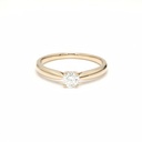 18K 0.3ct Round  Shaped Diane Ring