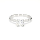 18K 1.05ct Round  Shaped Elise Ring