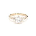 18K 1.06ct Round  Shaped Sophie Ring