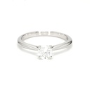 18K 0.52ct Round  Shaped Florence Ring