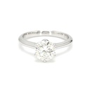 18K 1.51ct Round  Shaped Audrey Ring