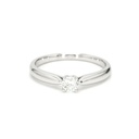 18K 0.21ct Round  Shaped Diane Ring