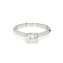 18K 0.7ct Round  Shaped Florence Ring