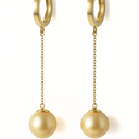 Dark Champagne Pearl Dangling