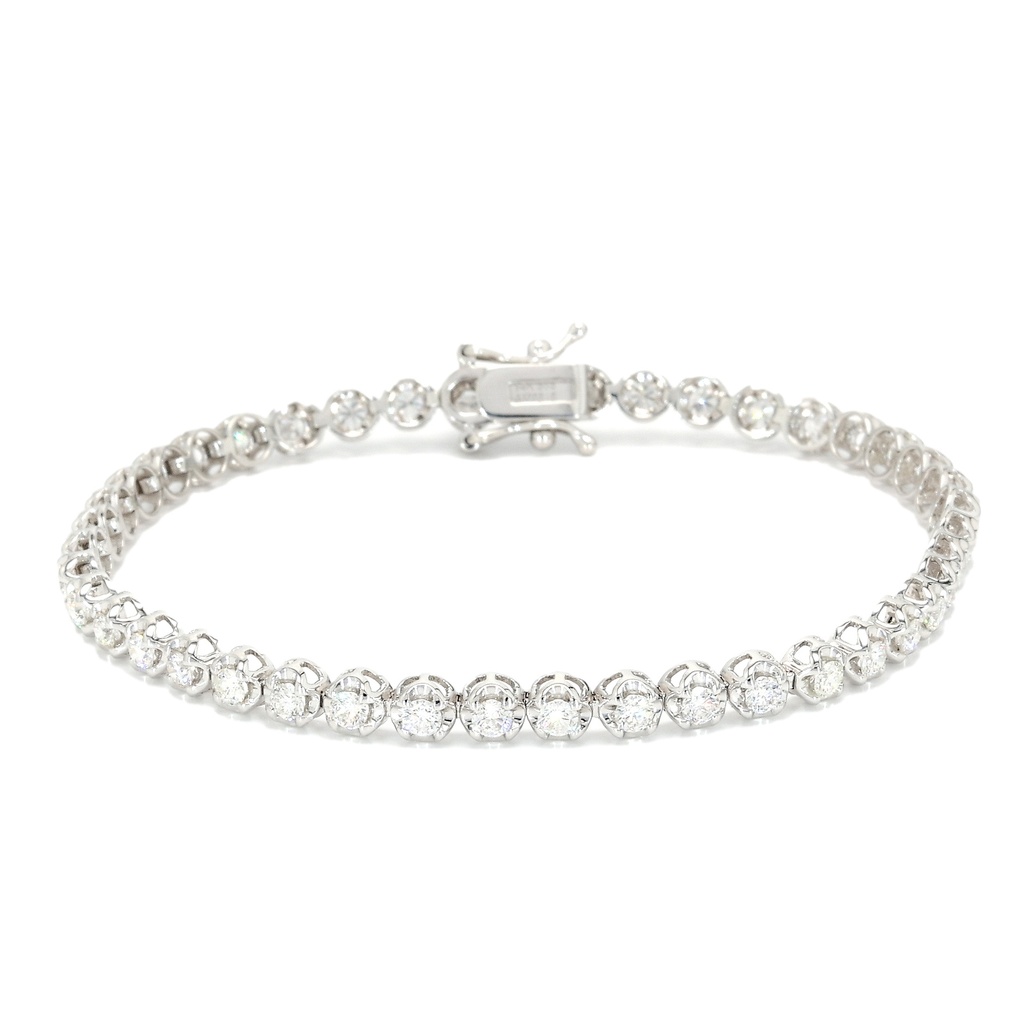 Bezel Open Diamond Bracelet