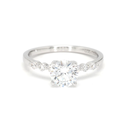 18K 1.05ct E VS1  Round  Shaped Maya