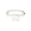 18K 1.5ct E VS1  Round  Shaped Lucia