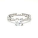 18K 1.07 ct E VVS2