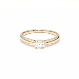 18K 0.3ct Round  Shaped Diane Ring
