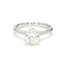 18K 1.5ct Round  Shaped Audrey Ring