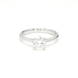 18K 1ct Round  Shaped Isabella Ring