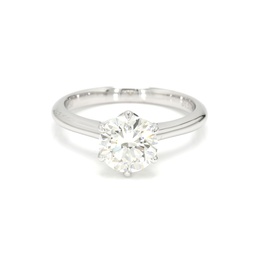 18K 1.51ct Round  Shaped Audrey Ring