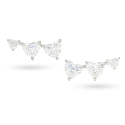 Heart Graduated Earrings
