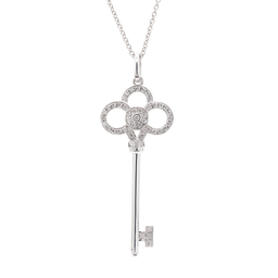 Diamond Key Necklace