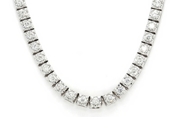 Box Tennis Necklace